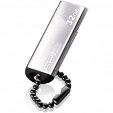 USB 2.0 SiliconPower Touch 830 32Gb Silver no chain metal