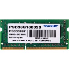 DDR3 Patriot 8GB 1600MHz CL11 SODIMM