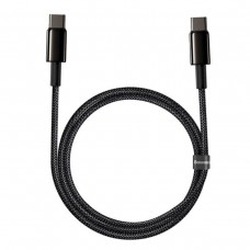 Кабель Baseus Tungsten Gold Fast Charging Data Cable Type-C to Type-C 100W 1m CATWJ-01