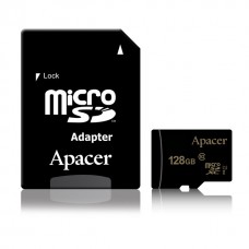 Карта памяти Apacer microSDXC 128GB Class 10 UHS-I +SD-адаптер