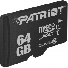 Карта памяти Patriot microSDXC LX Series 64GB Class 10 PSF64GMDC10 Без адаптера