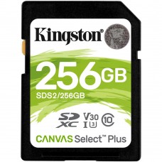 Карта памяти SDXC Kingston Canvas Select Plus 256Gb SDS2/256GB