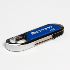 Флеш-накопичувач Mibrand USB2.0 Aligator 16GB Голубой