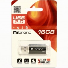 Флешка Mibrand USB2.0 Cougar 16GB черная 