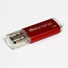 Флеш-накопичувач Mibrand USB2.0 Cougar 32 ГБ Моноблок червоний