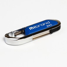 Флеш-накопичувач Mibrand USB2.0 Aligator 64GB Blue