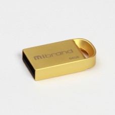 Флеш-накопитель Mibrand USB 2.0 lynx 64GB Gold