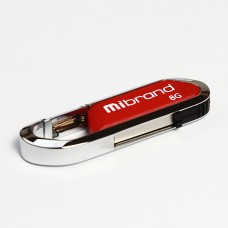 Флешка Mibrand USB2.0 Aligator 8GB красная