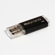 Флеш-накопичувач Mibrand USB2.0 Cougar 16GB Black Моноблок