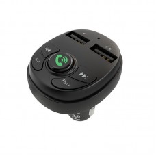 Автомобільний зарядний пристрій Borofone BC26 Music joy Car wireless FM transmitter Black Black