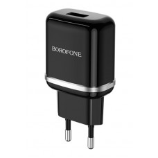 Зарядное устройство пристрий Borofone BA36A High комплект с кабелем черное
