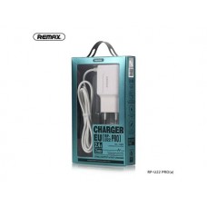 МЗП REMAX 2.4A Dual USB Charger RP-U22 White