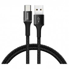 Кабель Baseus Halo USB Type-C USB 3 A 1m Black