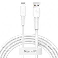 Кабель Baseus Mini Cable Lightning USB 2.4 A 1m White