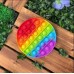 Игрушка антистресс Pop-IT круг разноцветный