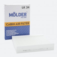 Фильтр салона Molder Filter LK 34 (WP9130, LA144, CU2335)