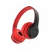 Наушники беспроводные накладные BOROFONE BO4 Charming rhyme wireless with mic красные
