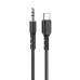 Кабель HOCO Type-C to Aux 3.5 mm Digital audio conversion cable UPA17 1m
