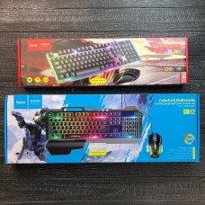 Клавиатура + мышка HOCO GM11 Terrific glowing Gaming set игровой набор