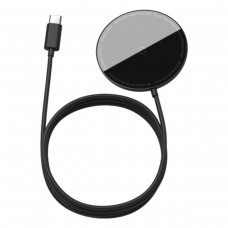 Беспроводная зарядка для iPhone 12 13 Baseus Simple Mini Magnetic Wireless Charger For IP12