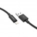 Кабель HOCO Lightning True color charging data cable X68 1m 2.4A черный