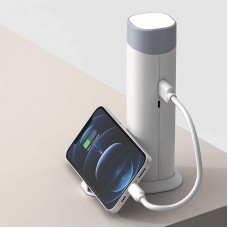 Лампа Настольная D16 с аккумулятором и подставкой + функция павер-банка 1200 мАч