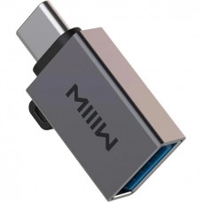 Переходник Xiaomi Youpin MIIIW Type-C to USB 3.0 adapter MWCMA03