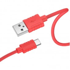 Кабель USB на USB-C 3a быстрая зарядка Borofone BX52 Airy силиконовый
