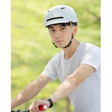Шлем защитный Xiaomi Smart Helmet с подветкой для вело роликов