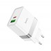 Зарядное устройство HOCO N21 Topspeed USB-A + USB-C 30W белое (6931474757777)