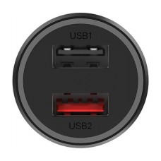 Авто зарядное Xiaomi Car Fast Charger 37W 2 выхода USB + Type-C