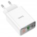 Блок питания HOCO C100A 2 USB зарядное устройство с дисплеем