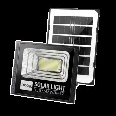 Лампа-прожектор с солнечной панелью HOCO DL07 45W