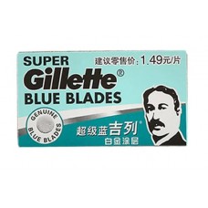 Т-образные лезвия Gillette Blue Blades 5шт/уп