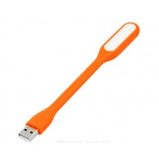 Фонарик USB Torch LED лампочка оранжевая