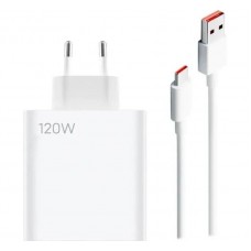 Зарядное устройство Xiaomi 120W Charging Combo + кабель USB Type-C Cable MDY-13-EE