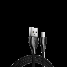 Кабель Remax Lesu Pro USB 2.0 to microUSB 2.1A 1M Черный (RC-160m-b)