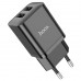 Зарядное устройство Hoco N25 Maker (2 USB) 6931474782076 черное