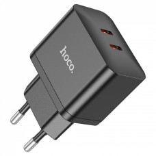 Зарядное устройство Hoco N29 Triumph 35W (2 Type-C) черное