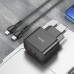 Зарядное устройство Hoco N29 Triumph 35W комплект с кабелем Type-C to Lightning черное