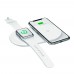 Беспроводное зарядное устройство Baseus Smart 2in1 Wireless Charger Type-C Version White
