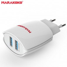 Сетевое зарядное устройство MARAKOKO MA1 EU Plug 2-Port USB 2.4A
