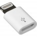 Адаптер OTG KQ-003 micro-USB мама - Lightning папа