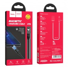 Кабель USB Hoco U76 Fresh Magnetic 1.2m / Lightning