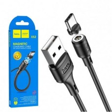 Кабель USB Hoco X52 Sereno Magnetic type-C магнитный черный