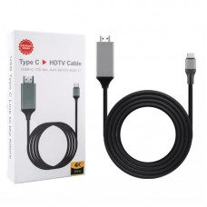 Кабель TYPE-C to HDMI HDTV 4K 2m