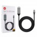 Кабель TYPE-C to HDMI HDTV 4K 2m