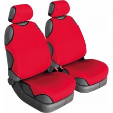 Майки универсал Beltex Cotton красный, 2шт.на передние сиденья, без подголовников