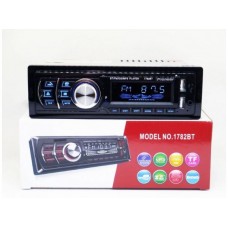 Автомагнитола 1DIN MP3 1782BT (1USB, 2USB-зарядка, TF card, bluetooth)