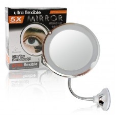 Зеркало гибкое на присоске косметическое 5X Ultra Flexible Mirror